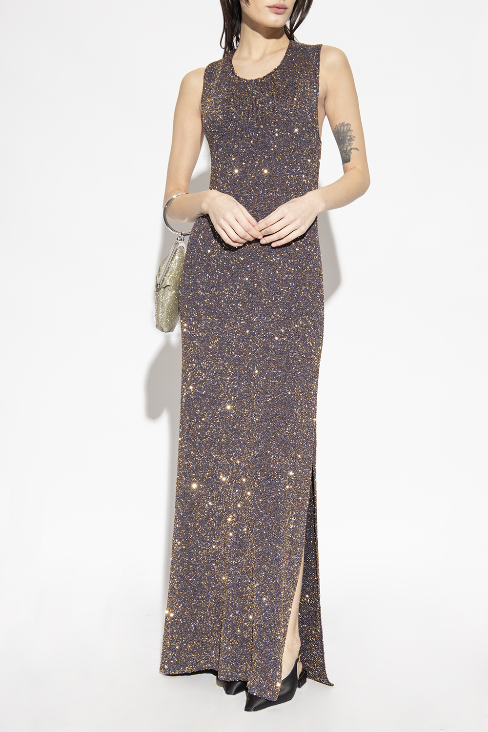 Brown Sequin dress Proenza Schouler Proenza Schouler White Label